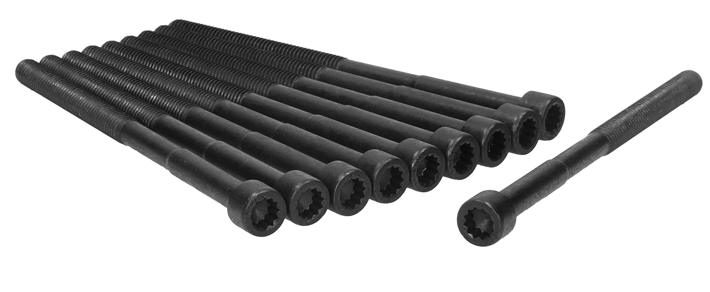 Комплект болтів з головкою системи TORX з чорного металу TOYOTA 1NZ-FXE/2NZ-FE, KIA G4FC AJUSA (81026800) AJUSA фото 4