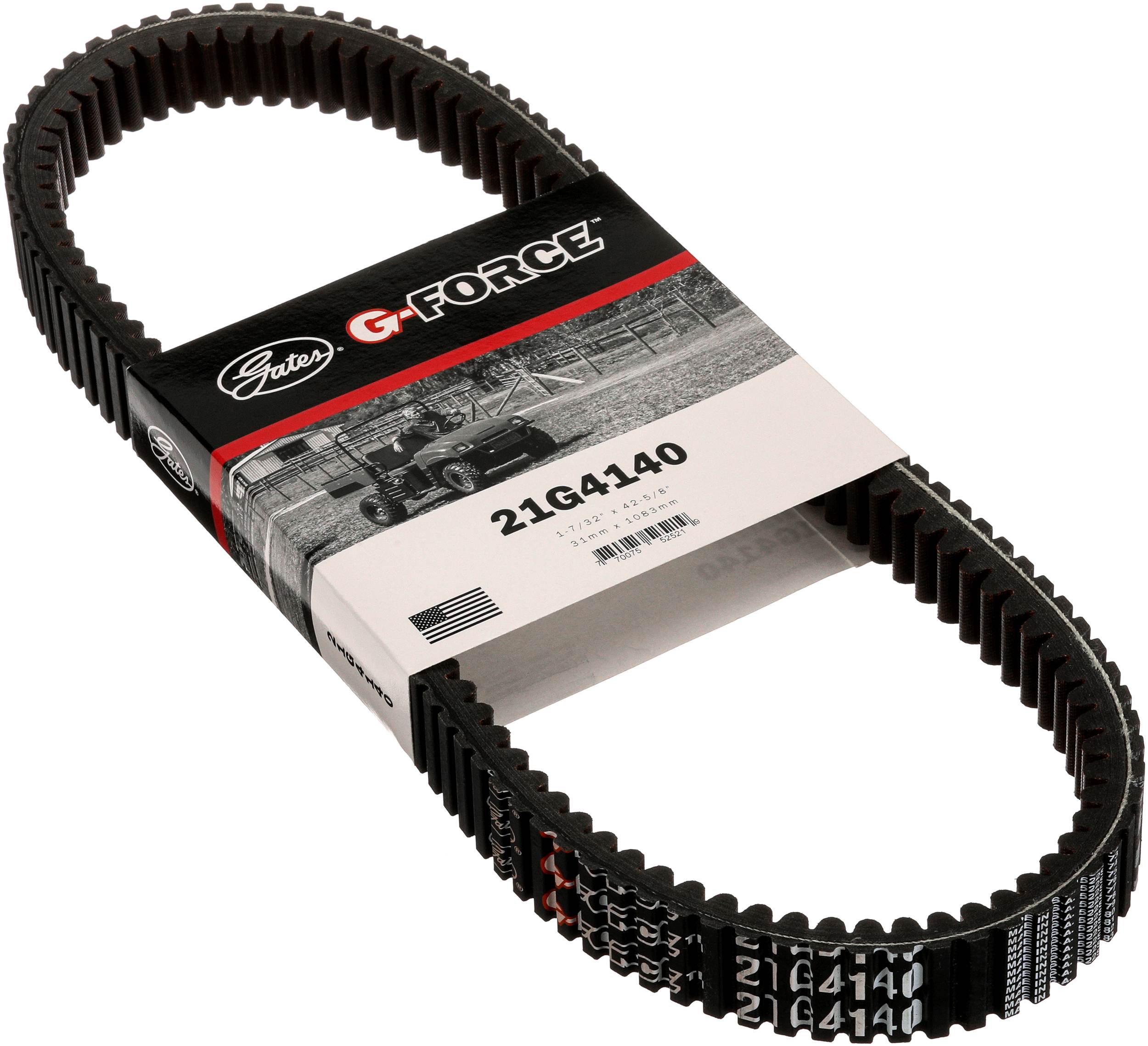 GATES hnací klínový řemen, variomatik POLARIS RZR 900, 900 4 XP, 900 XP, 1000XP, 900 4, 1000 XP4 13-14, RANGER 900 XP RZR 11-12 (21G4140, 33GBS1082, 9827-01086, 33GBS1082, 3211142, 3211148)