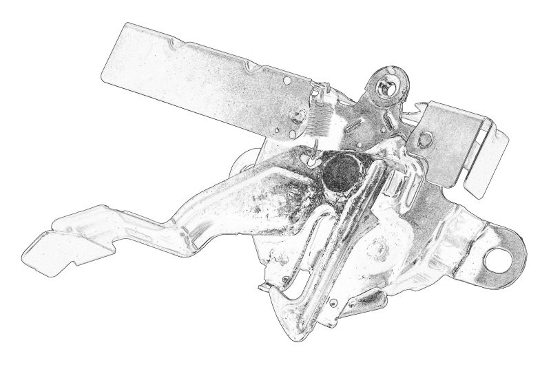 Inchidere - Inchizatoare capota potrivit TOYOTA C-HR 10.16-