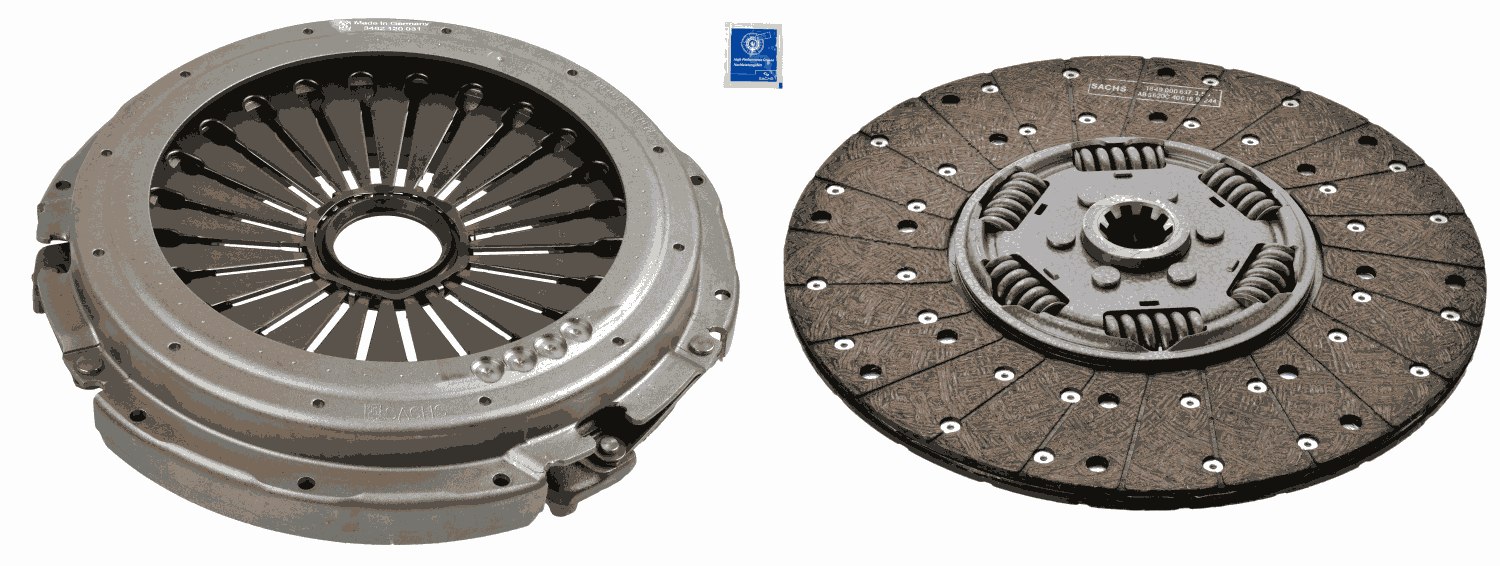 Set kvačila 362mm za vozilo MAN L2000, M 2000 L, M90, TGM 1