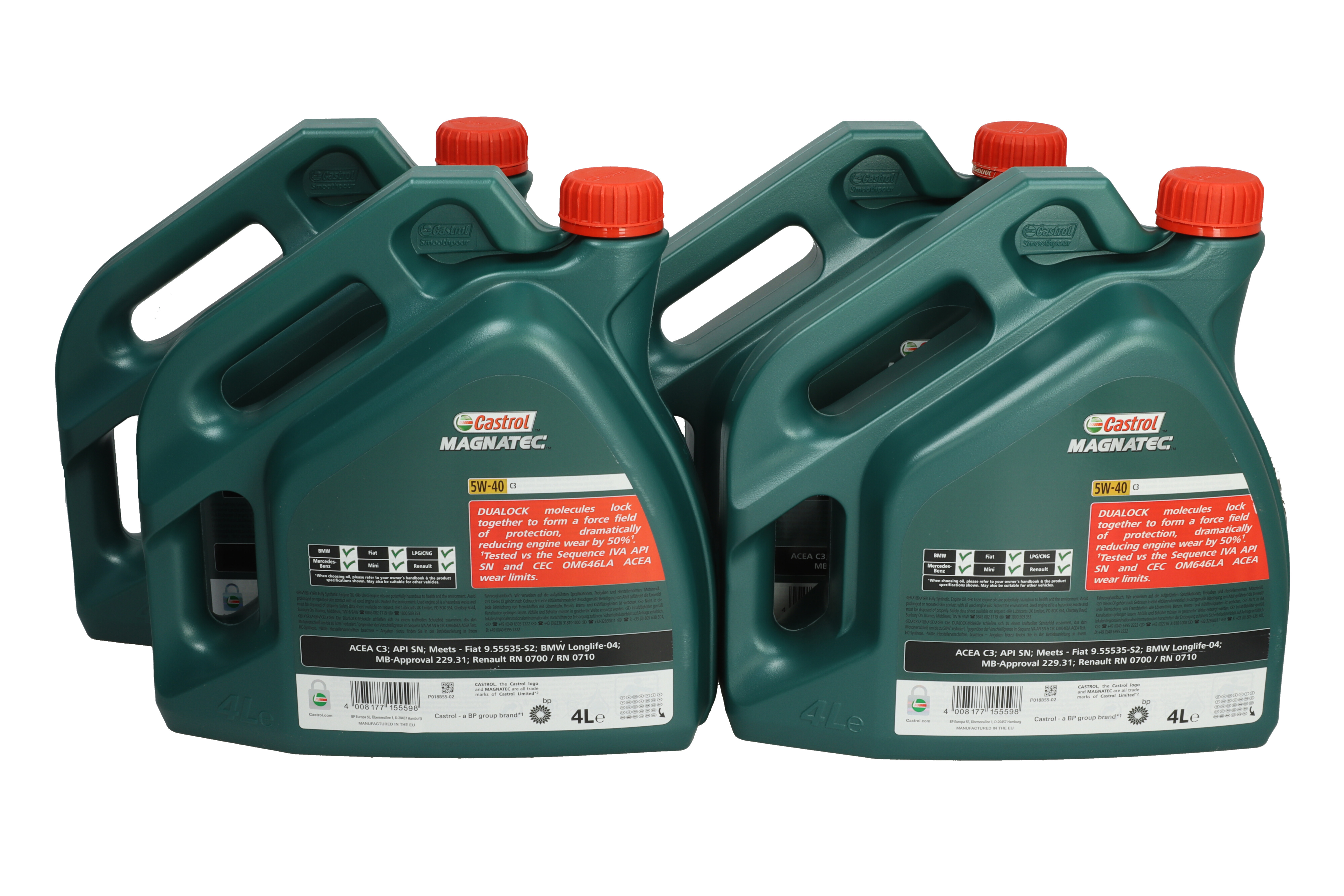 Моторна олива MAGNATEC (1L) 5W40 ,API SN, ACEA C3, BMW LL-04, FIAT 9.55535 S2, MB 229.31, RENAULT RN 0700, RENAULT RN 0710 фото 7
