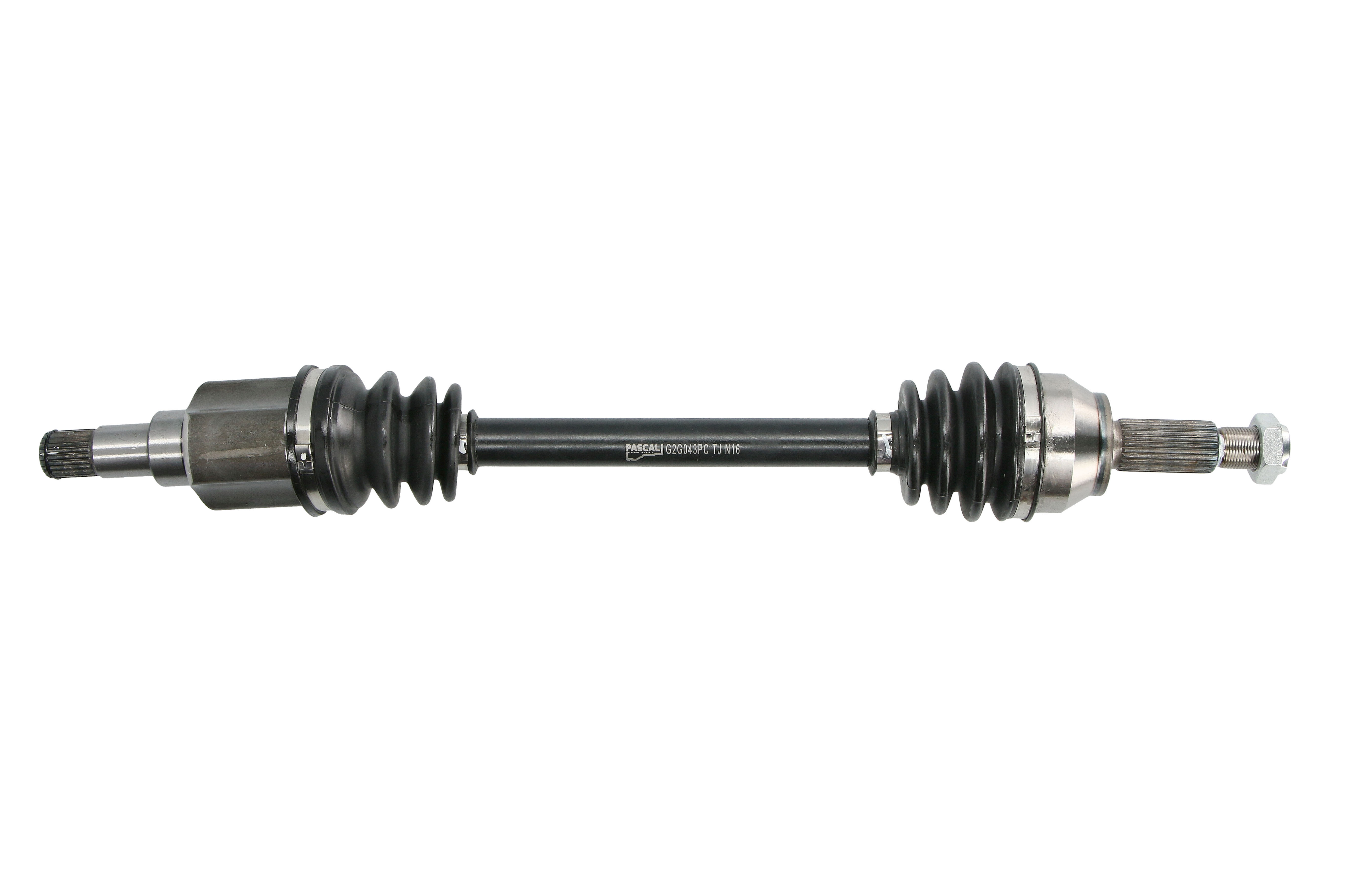 Привідний вал передн лів 615мм (новий) FORD B-MAX, FIESTA, FIESTA V, FIESTA VI, FUSION, MAZDA 2 1.25-1.6 11.01-12.17