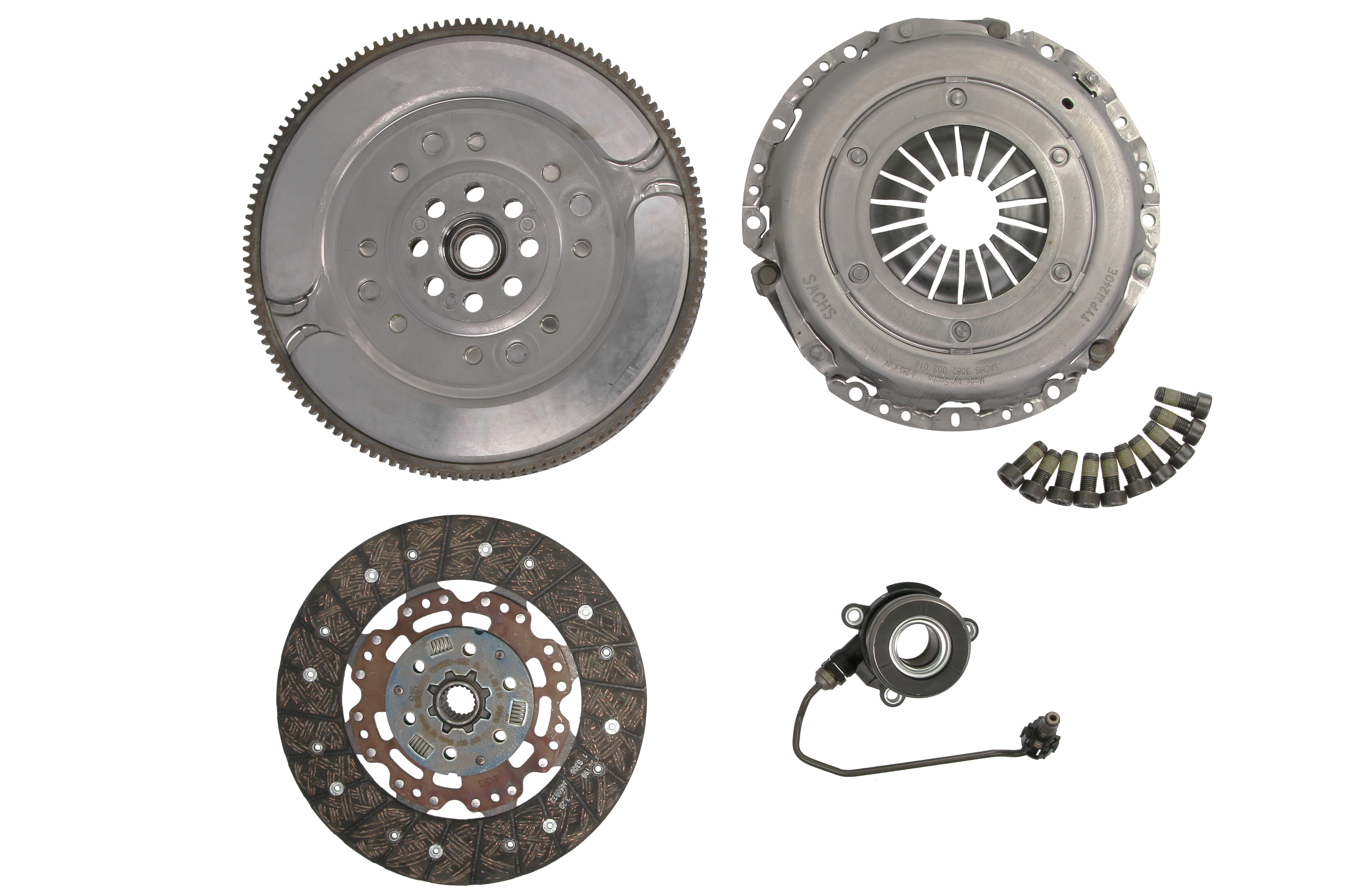 Комплект зчеплення з маховиком OPEL : ASTRA H (A04) 1.7 CDTI (L48) (81 KW ; 02/2007 - 05/2014); SACHS (2290 601 195) SACHS фото 3