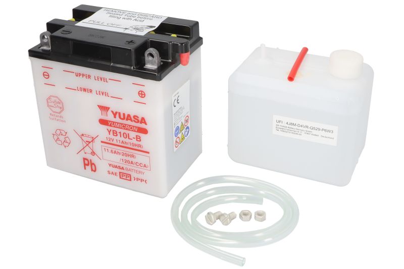 YUASA starting battery (YB10L-B-CP)