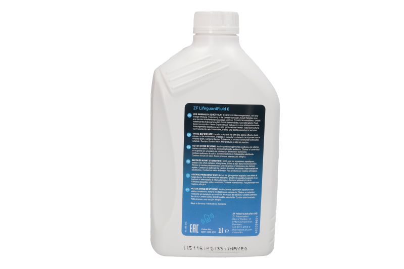 Ulei transmisie automata ZF LifeGuard Fluid 6 S671090255, volum 1 litru [1]