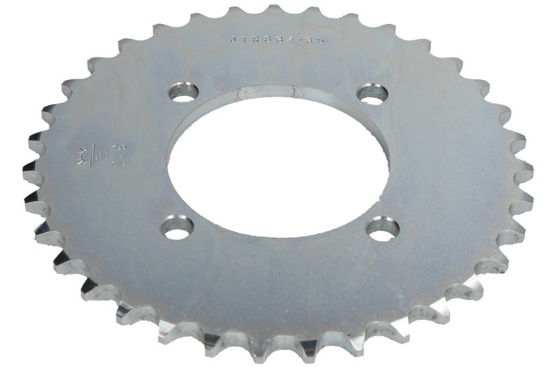 JT SPROCKETS řetězová rozeta YAMAHA BW 80 86-90, PW 80 83-10, RD 80MX, 50MX, 80LC I 82-84, RT 100 90-00, TT-R 50E, 50, 90E, 90, 110E, 110 00-20, YB 100 80-94 (SX231.834,35, SX239.834,35, SX6143.834,35)