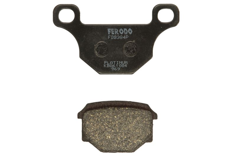 Levně FERODO sada brzdových destiček, kotoučová brzda APRILIA RX 125 08-13 (FDB384, PAD230083, VIC-P10735, 59300-29820)