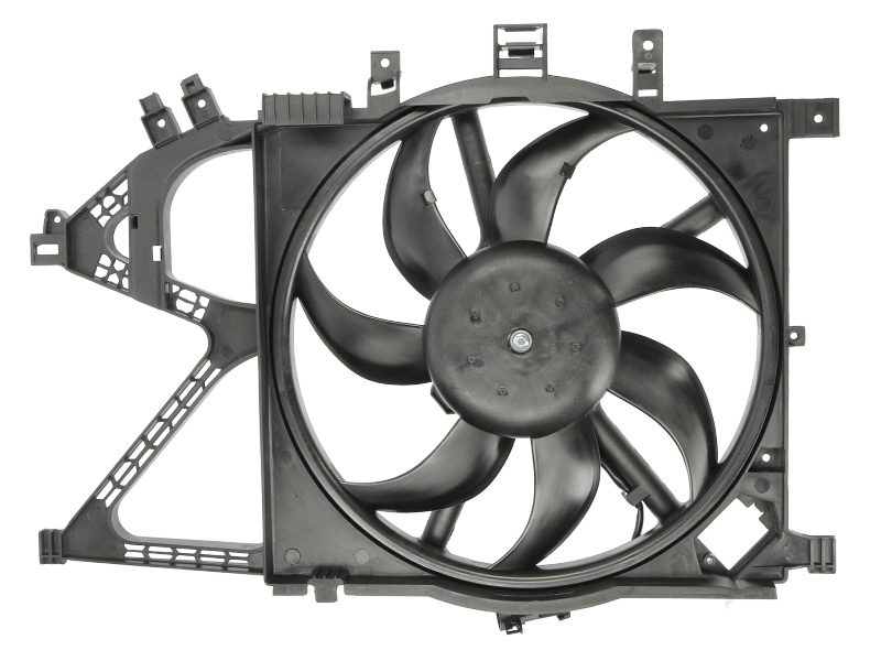 Ventilator habitaclu - Ventilator radiator (cu carcasa) potrivit OPEL COMBO, COMBO TOUR, CORSA C, TIGRA 1.0-1.8 dupa 2000