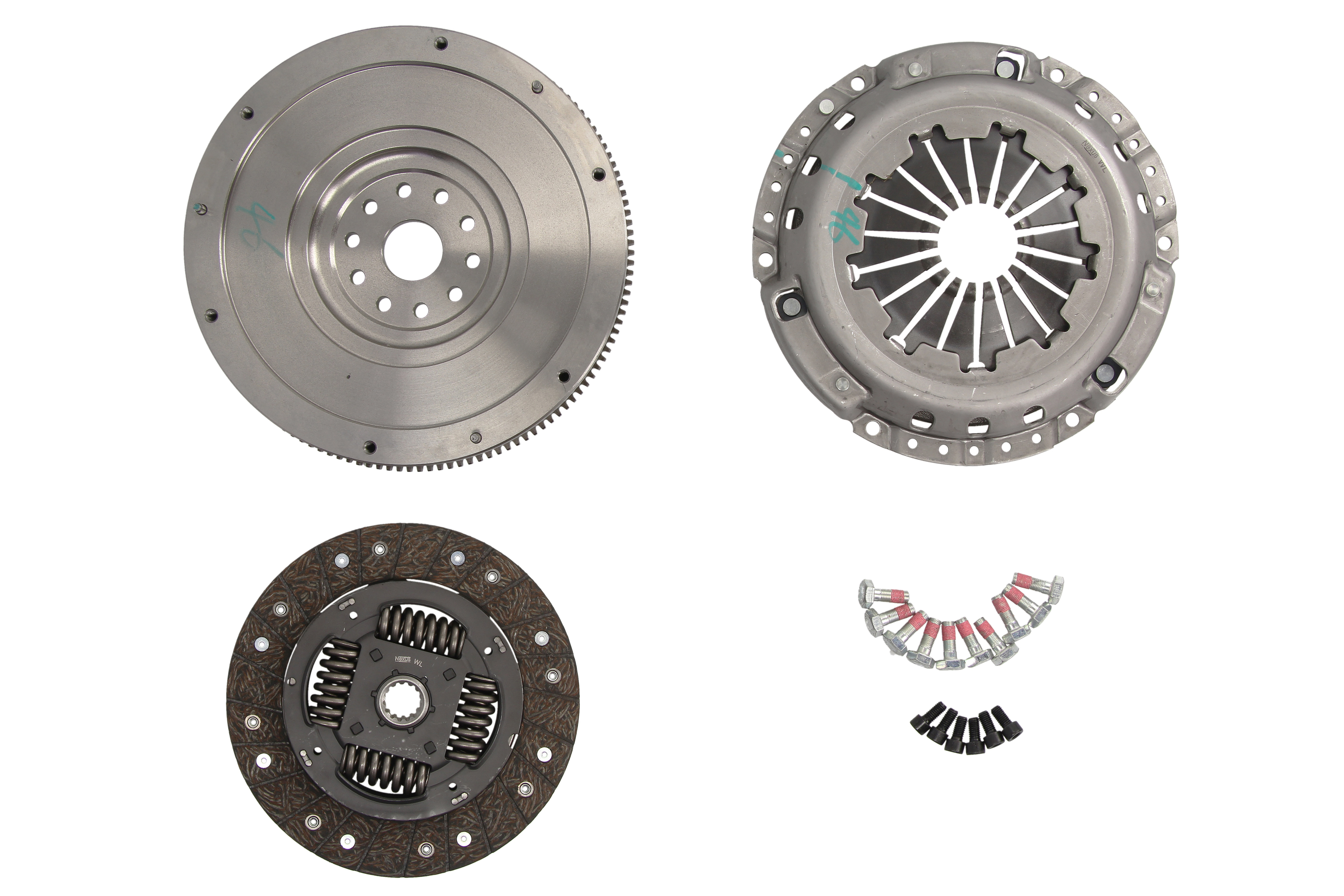 Комплект зчеплення із жорстким маховиком (228мм) OPEL ASTRA G, SIGNUM, VECTRA C, VECTRA C GTS, ZAFIRA A 2.0D 08.99-08.06