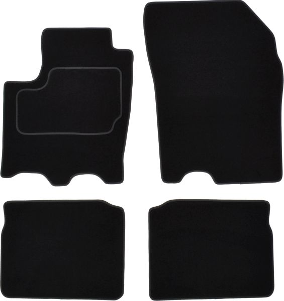 Set Covorase Auto Si Tavita Portbagaj SUZUKI SX4 S-CROSS (JY) din 2013-2022, Cauciuc, Protectie Porbagaj, 4x Stickere auto cu SUZUKI