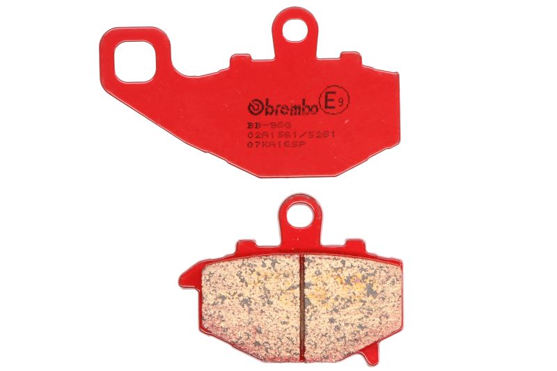 Levně BREMBO sada brzdových destiček, kotoučová brzda KAWASAKI KLE 650 (VERSYS ABS), (VERSYS) 16, Z 1000 16 (2P269NS, 2P269ST, FE LMP287SR, MCB662LF)