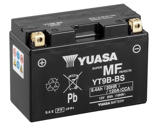 YUASA startovací baterie AEON COBRA 125RS, 180RS II, 180RS 02-08, OVERLAND 180 02-09, APRILIA AF1 125 (SINTESI), (SPORT PRO) 88-93, LEONARDO 150 98-00, MOJITO 125 (CUSTOM) 02, PEGASO 125 93-95, RS 125 92-09, RX 125 91-92, RED 125 91-96, SR 125 (RACING) 00