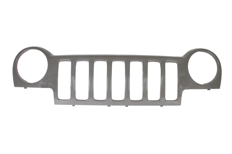 Grila fata (partea exterioara, grunduit) potrivit JEEP CHEROKEE, LIBERTY 2.4-3.7 01.01-12.04