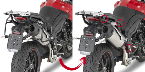 Levně GIVI brašny TRIUMPH TIGER 1050 (SPORT) 13-17