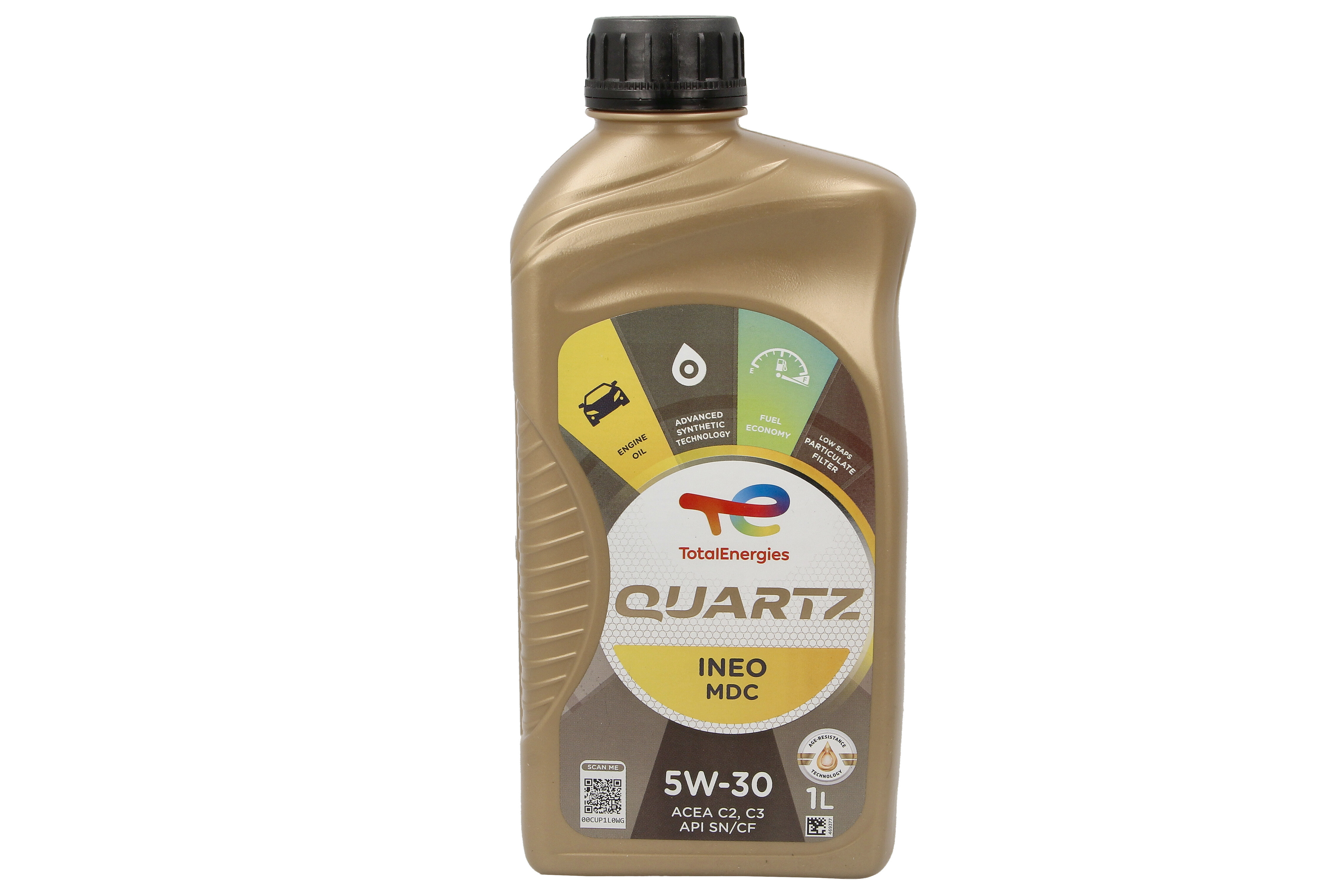 Моторна олива Quartz INEO (5L) 5W30 , ACEA C2, C3, DEXOS 2, HYUNDAI, KIA, MB 229.52, OPEL OV0401547-D30 фото 3