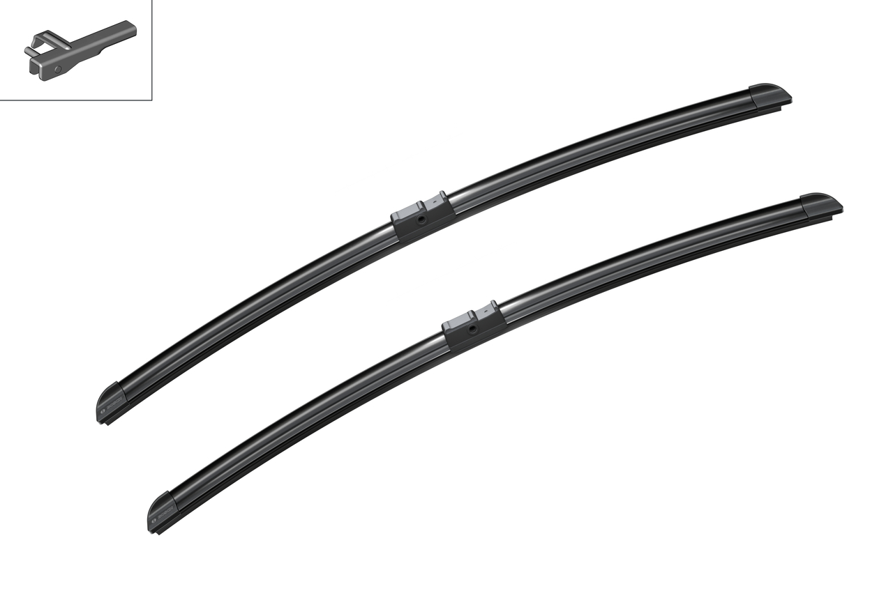 Set stergatoare auto MERCEDES-BENZ C-CLASS (W204) din 2007-2014, Bosch Aerotwin, din cauciuc siliconat rezistent