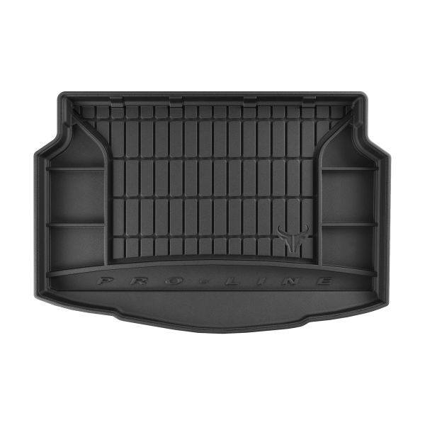 Set Covorase Auto Si Tavita Portbagaj TOYOTA YARIS (_P21_, _PA1_, _PH1_) din 2020-2024, Cauciuc, Protectie Porbagaj, 4x Stickere auto cu TOYOTA