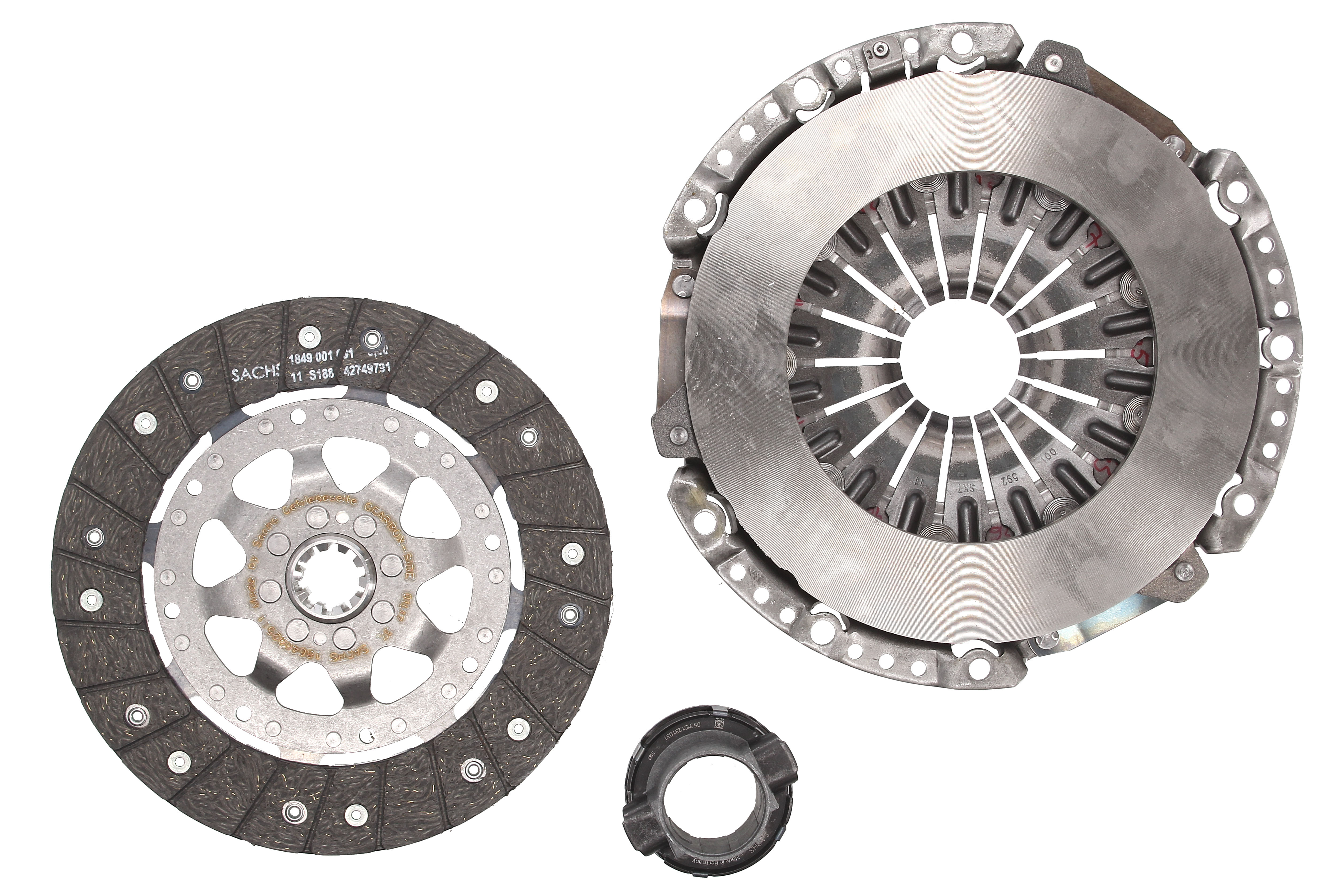 Комплект зчеплення BMW : 3 (E46)ИНФОРМАЦИЯ 318 I (105 КВТ ; 09/2001 - 02/2005)318 D SACHS (3000 970 094) SACHS фото 4