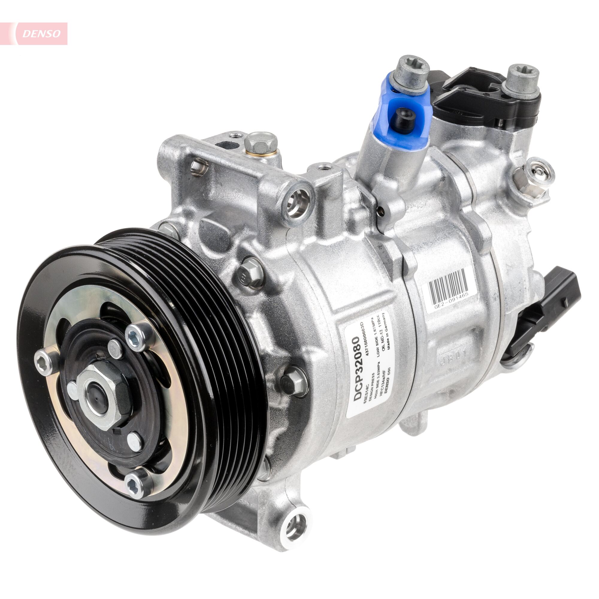 Compresor climatizare potrivit AUDI A1, A1 ALLSTREET, A1 CITY CARVER, A3, Q2, Q3; SEAT ARONA, ATECA, IBIZA V, LEON, LEON SC, LEON SPORTSTOURER, LEON ST; SKODA FABIA III, KAMIQ 1.0-2.0D 06.11-
