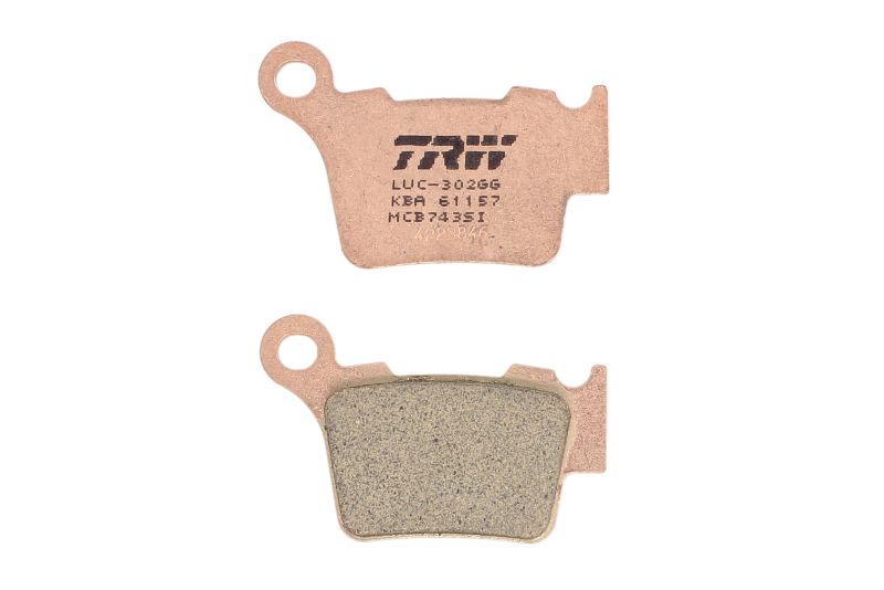 TRW MOTO sada brzdových destiček, kotoučová brzda BMW G 450 X 08-11, HUSABERG FE 250 13, TE 125, 300, 250 11-13, HUSQVARNA CR 125, 250, 125 2T 05-13,