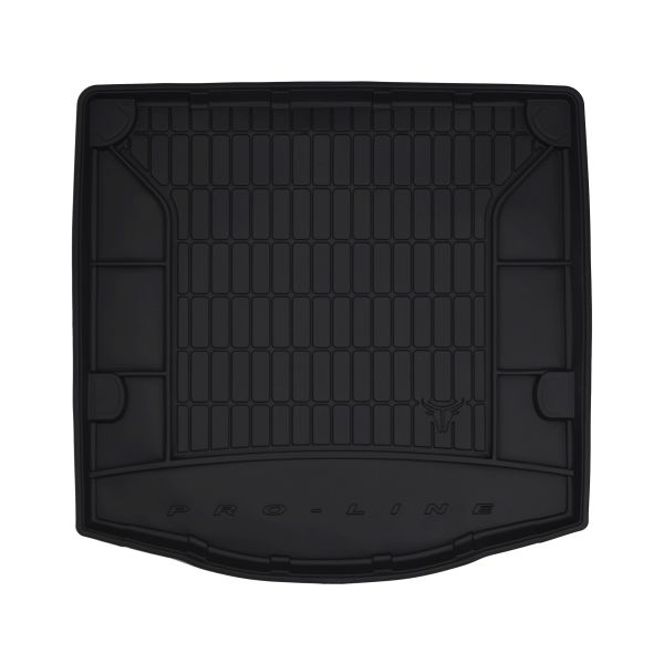 Set Covorase Auto Si Tavita Portbagaj FORD FOCUS III Saloon din 2010-2020, Cauciuc, Protectie Porbagaj, 4x Stickere auto cu FORD