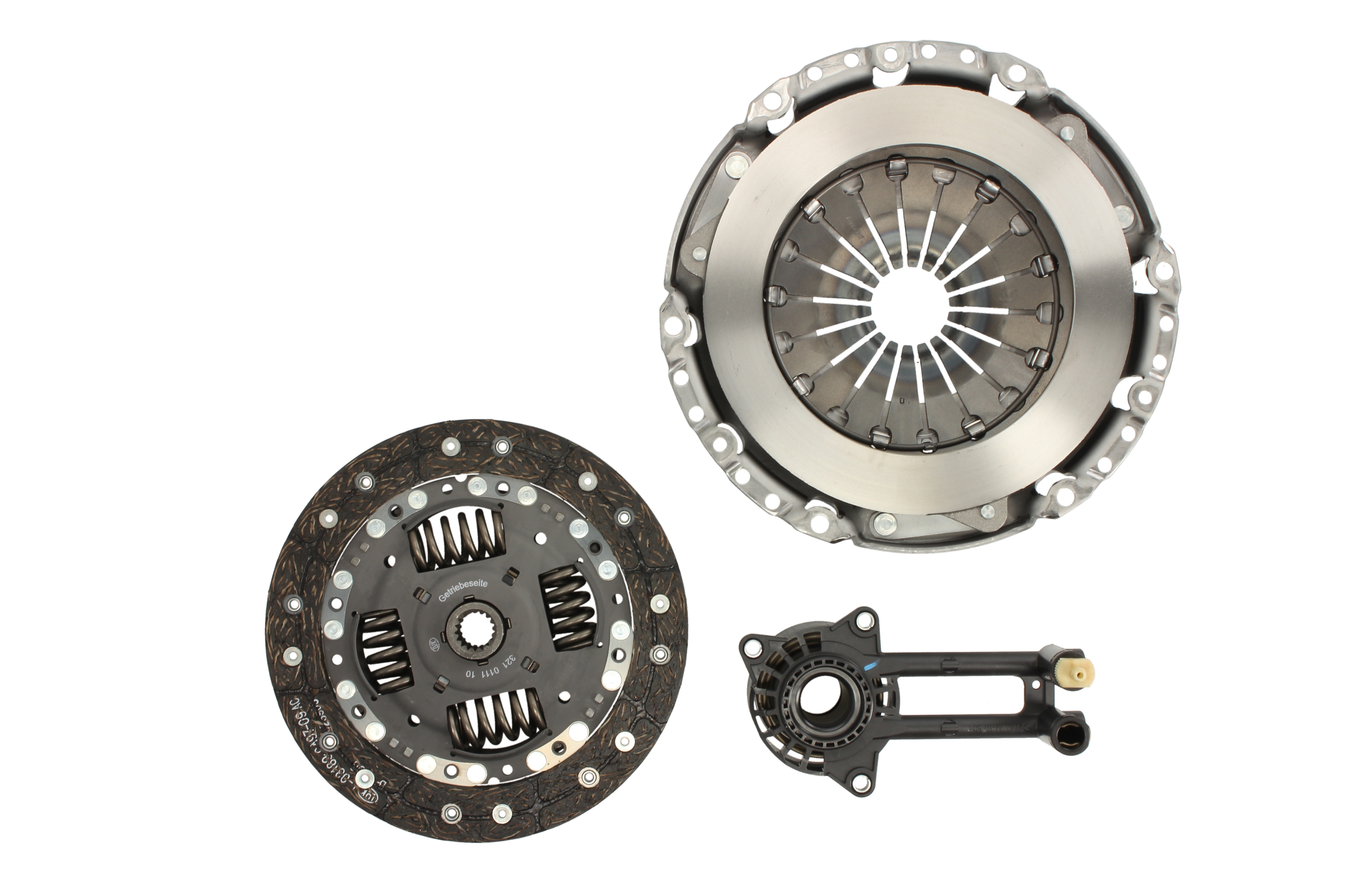 Комплект зчеплення з гідравлічним підшипником FORD FIESTA V, FUSION, MAZDA 2 1.4D 11.01-12.12 фото 2