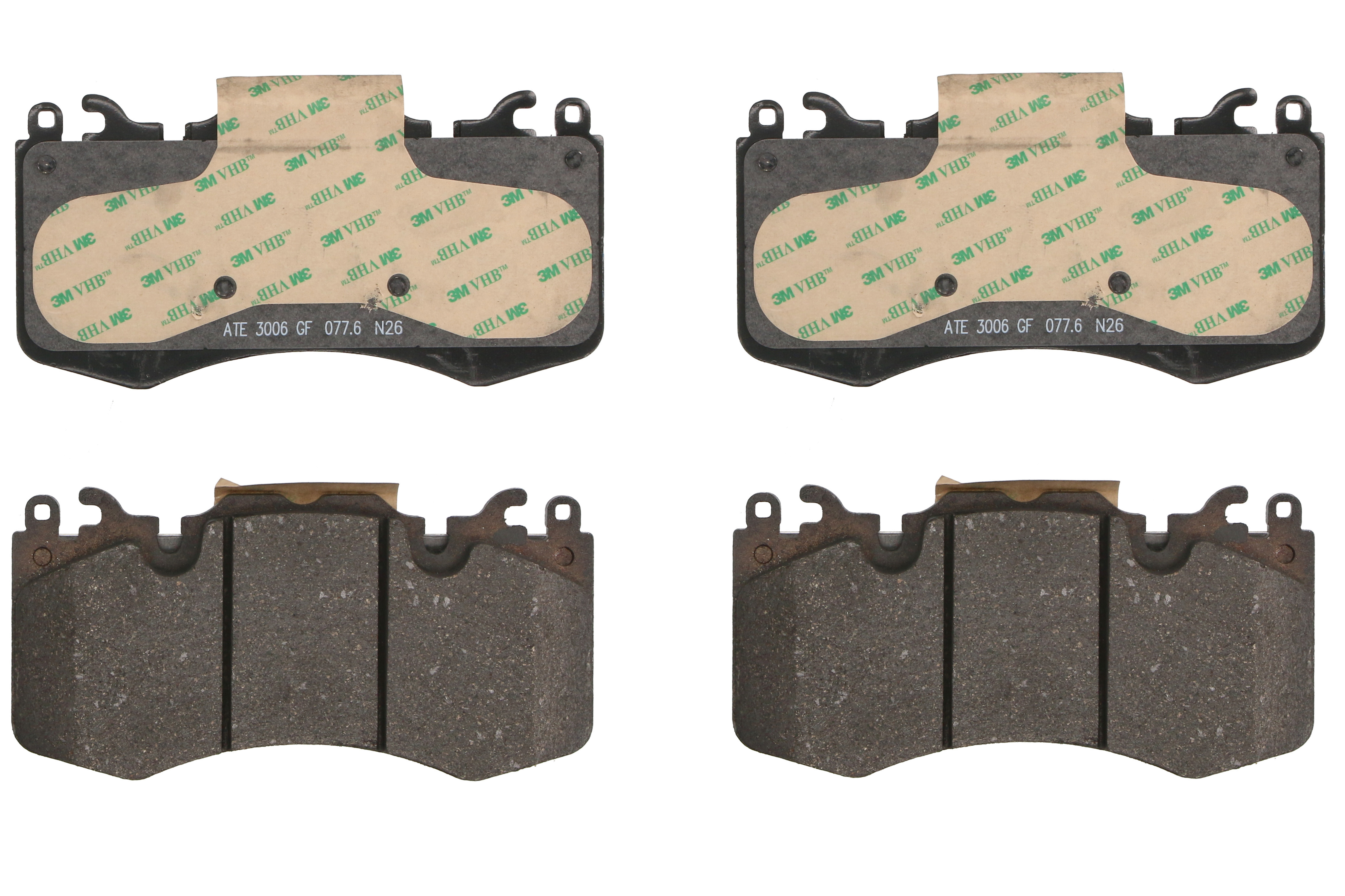 Комплект гальмівних колодок передн , LAND ROVER DEFENDER, DISCOVERY V, RANGE ROVER III, RANGE ROVER IV, RANGE ROVER SPORT I, RANGE ROVER SPORT II 2.0-5.0 04.09-
