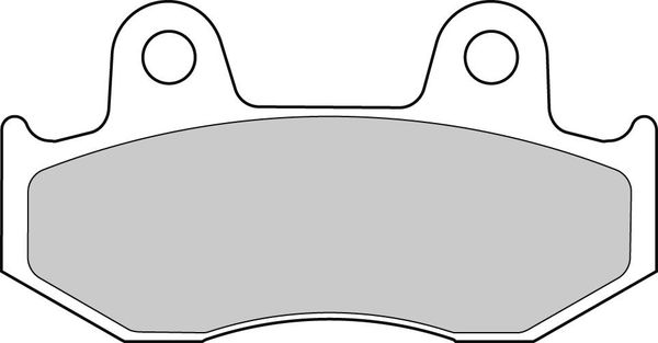 FERODO sada brzdových destiček, kotoučová brzda HONDA DYLAN 125 01-06, LEAD 100 00-08, NES 150, 125 00-06, PS 125I, 150I 06-13, SH 125, 150, 125I, 150I 00-08
