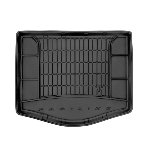 Set Covorase Auto Si Tavita Portbagaj FORD C-MAX (DM2) din 2007-2010, Cauciuc, Protectie Porbagaj, 4x Stickere auto cu FORD