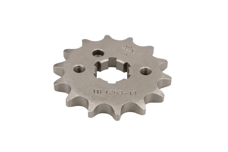 JT front sprocket 263 14 SUZUKI RM 80/85, YAMAHA XT 125 R/X;JUNAK 125 (26314JT) (chain 428)