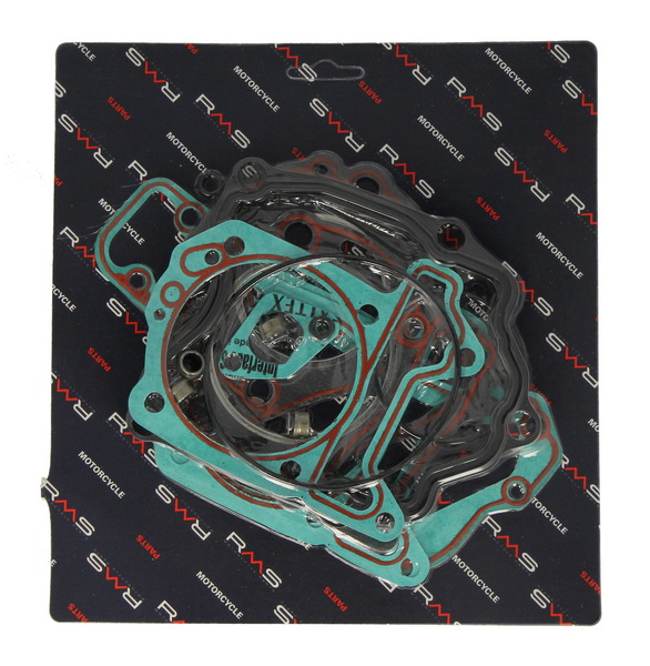 RMS kompletní sada těsnění, motor PIAGGIO/VESPA BEVERLY 125, 125RST, 200 01-05, CARNABY 200 07-08, GRANTURISMO 200 06-07, X8 200, 125 (STREET) EURO2, 125 (STREET) 05-07, X9 200 (EVOLUTION) 02-03