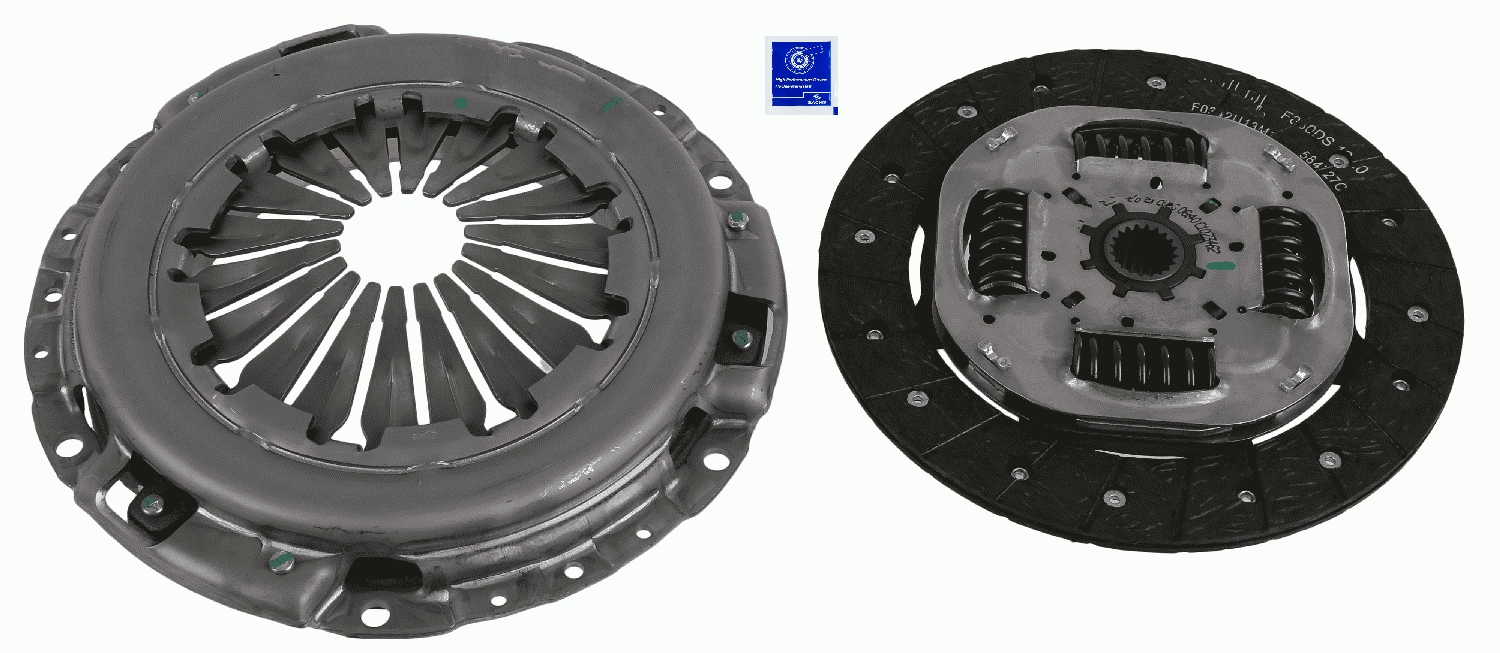 Set kvačila 220mm za vozilo FIAT FIORINO, QUBO 1.3D