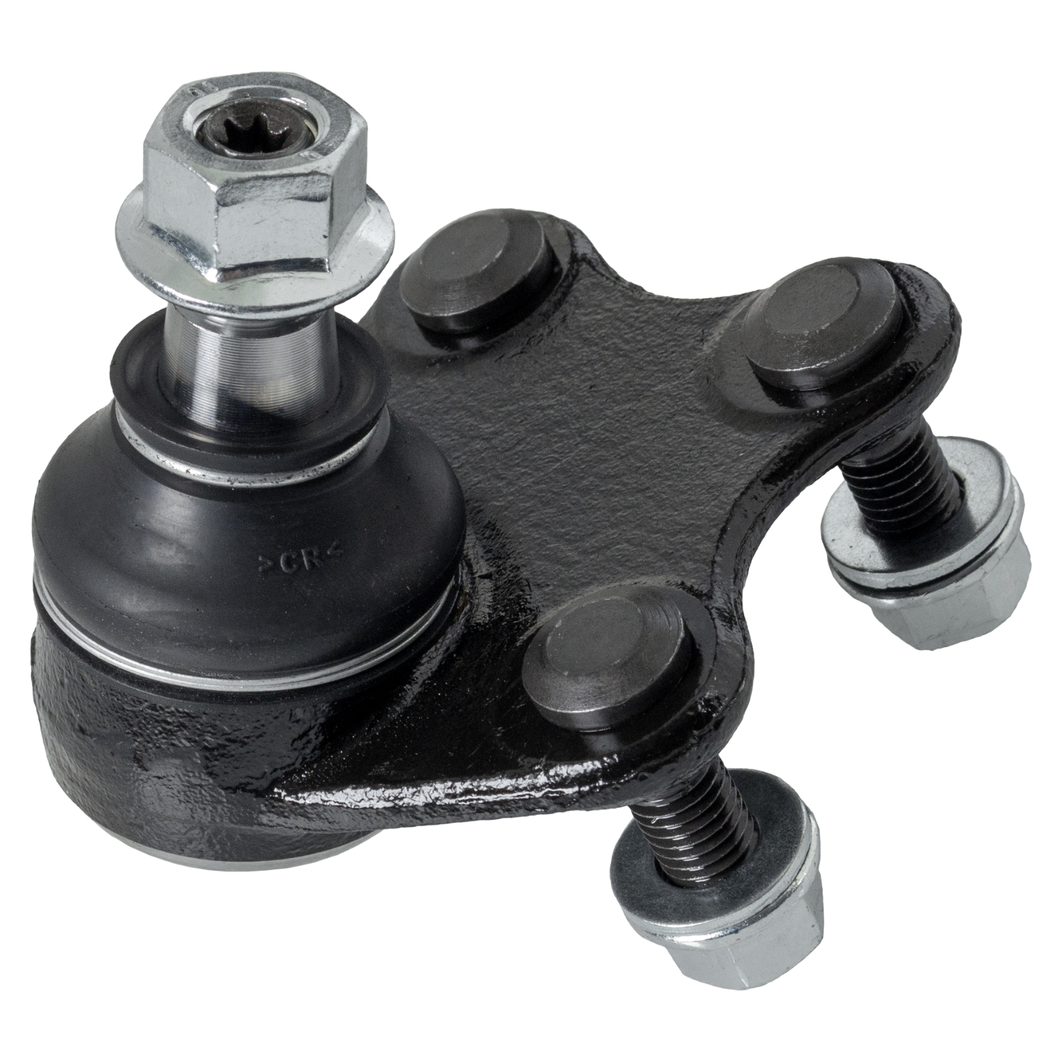 Шарова опора прав (нижн передн) (діаметр конуса 18,2mm, з болтами, із гайками) AUDI A1, SEAT CORDOBA, IBIZA III, IBIZA IV, IBIZA IV SC, IBIZA IV ST, MII, TOLEDO IV, SKODA CITIGO 1.0-Electric 08.99- фото 2