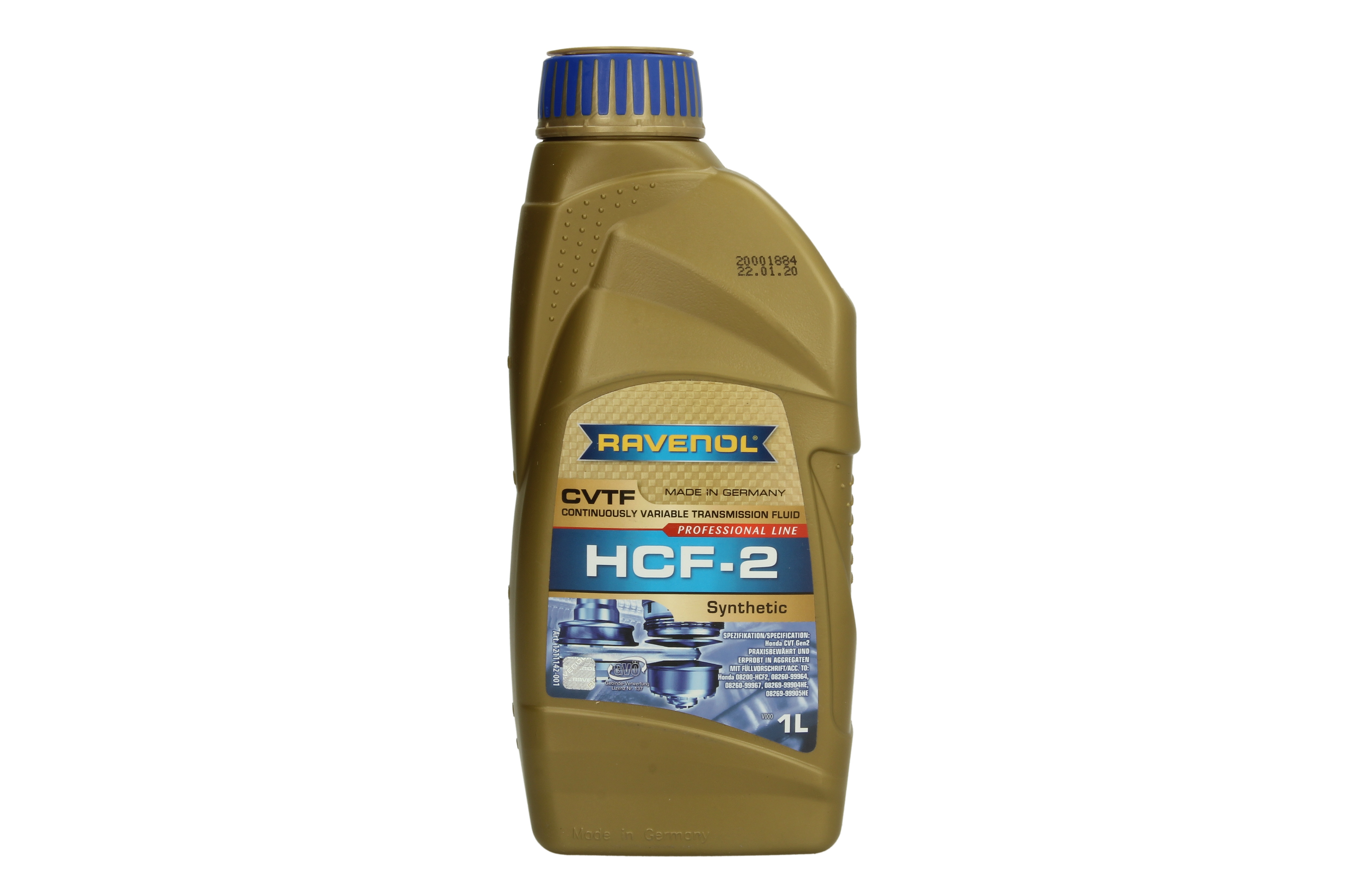 Олива для автоматичних трансмісій (1L) , HONDA 08260-9990 5HE, HONDA 08260-99904, HONDA 08266-99964, HONDA 08266-99967, HONDA 08269-99904HE, HONDA 08269-99905HE, HONDA CVT GEN2, HONDA HCF-2
