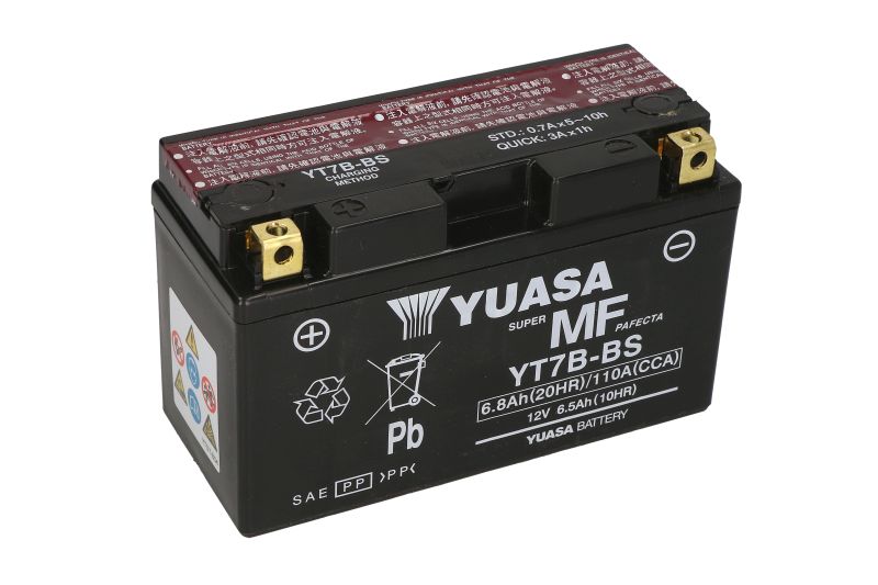 YUASA startovací baterie BETA ALP 350 (4.0) 04-09, M4 350 04-09, CAN-AM DS 450 08-15, DUCATI PANIGALE 1199S, 1103 V4S CORSE, 1103 V4S, 1199, 1199R, 899, 1299, 959, 1199 (TRICO.), 1199S (TRICO.), 1199S ABS 12-21, KAWASAKI KLX 400 R 03-04, KYMCO QUANNON 125
