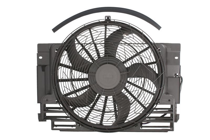 Ventilator habitaclu - Ventilator radiator (cu carcasa) potrivit BMW X5 (E53) 3.0-4.8 2000-2006