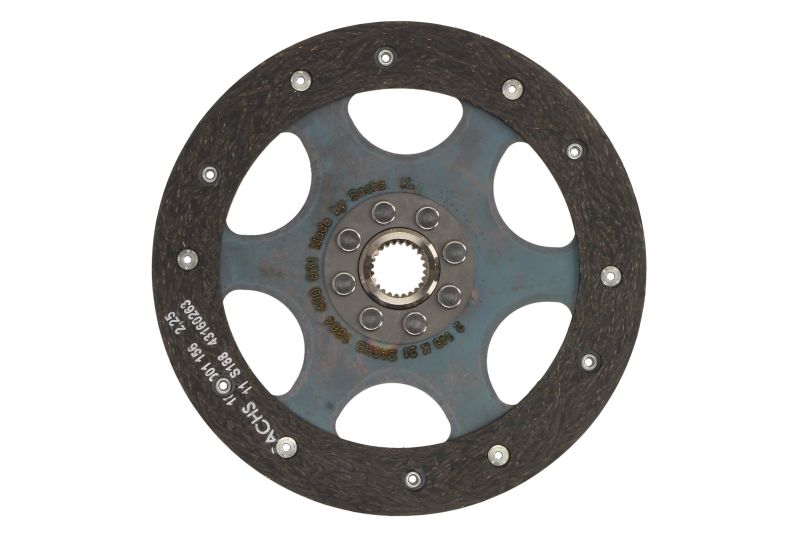 SACHS lamela spojky BMW K 100 RT, 100 LT, 100, 100/2, 100 RS (8V), 1100LT, 100 RS (16V), 1100RS, 100 RS (V4) 83-96, K1 1000 89-93 (AF2850, 08 1864 400 202, 08 1864 400 302, 1 451 271, 1 451 721, 1 464 795, 21 21 1 451 271, 21 21 1 451 721, 21 21 1 464 795