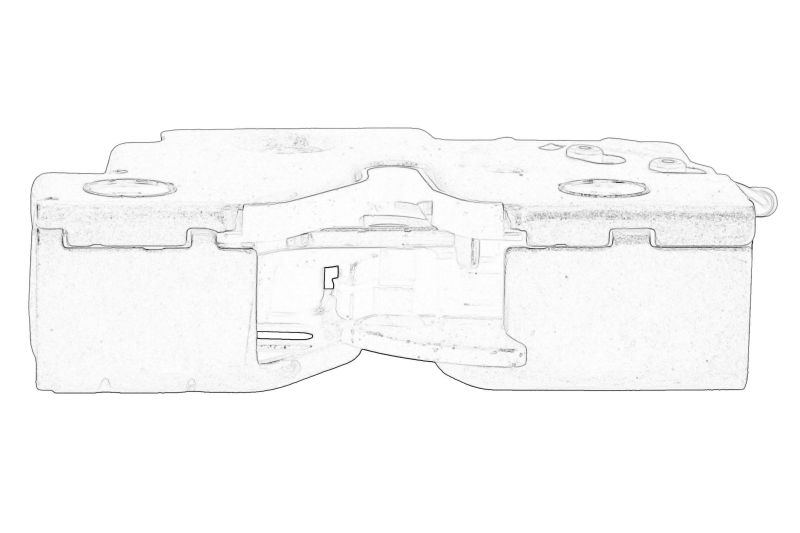 Inchidere - Inchizatoare capota (partea inferioara) potrivit SKODA OCTAVIA III 11.12-10.20