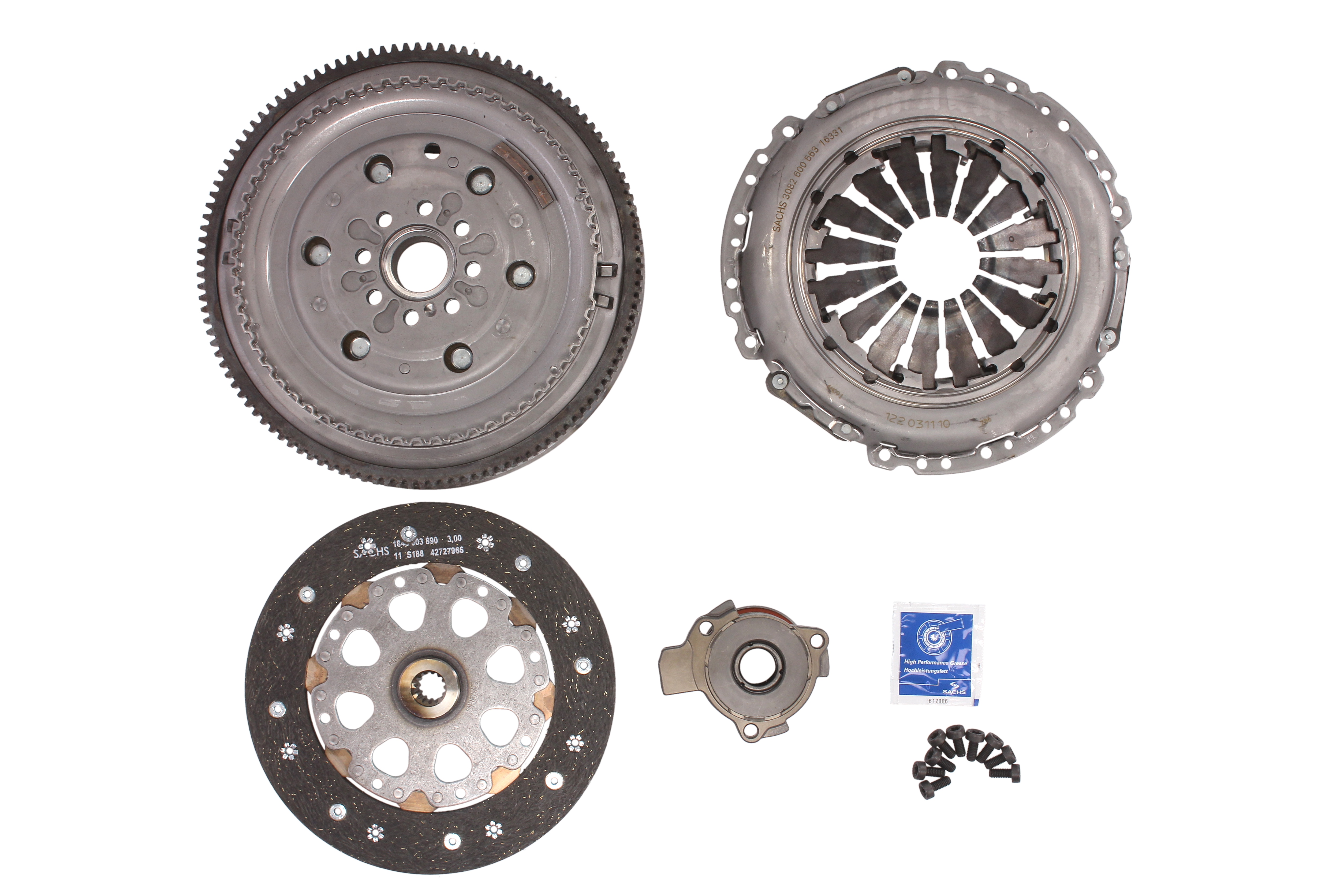 Комплект зчеплення з маховиком OPEL COMBO, CORSA 1.3 CDTI 03- SACHS (2290 601 086) SACHS фото 3