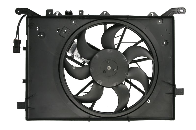 Ventilator habitaclu - Ventilator radiator (cu carcasa, cu controler) potrivit VOLVO C70 I, S60 I, S80 I, V70 II, XC70 I 2.0-3.0 1997-2010