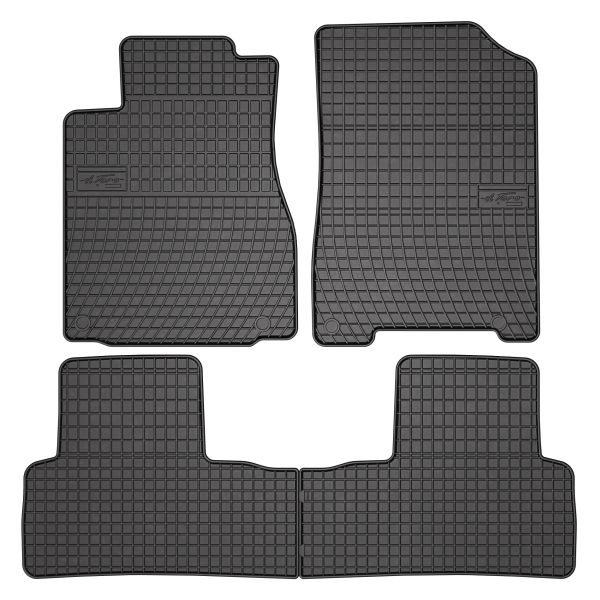 Set Covorase Auto Si Tavita Portbagaj HONDA CR-V IV (RM_) din 2012-2015, Cauciuc, Protectie Porbagaj, 4x Stickere auto cu HONDA