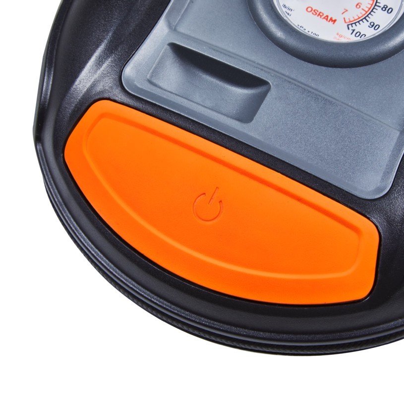 Компресор для накачування шин TYREINFLATE 200 / 12V 10A / ШИНА R13 НАКАЧУЄТЬСЯ ЗА 4.5 ХВ. ДО 2. OSRAM (OTI200) osram фото 11