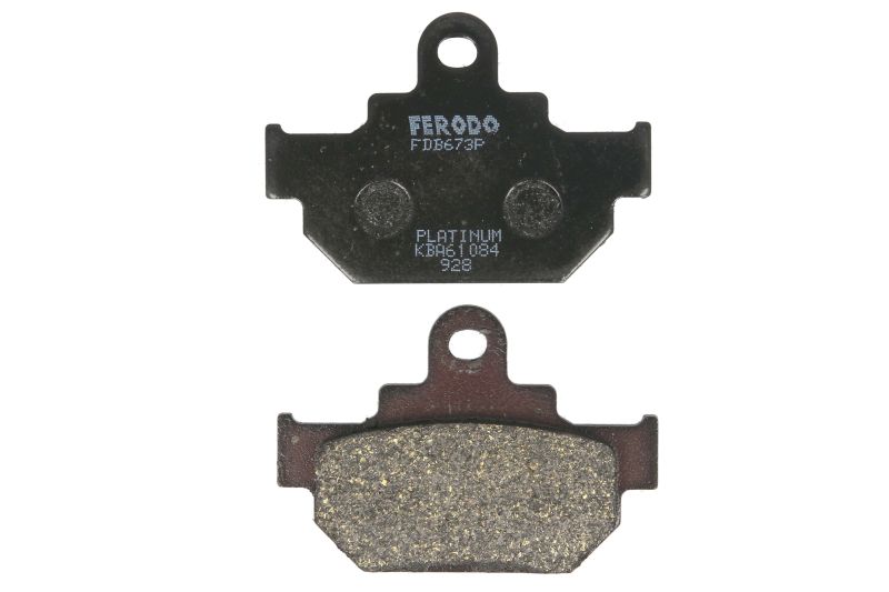 Levně FERODO sada brzdových destiček, kotoučová brzda APRILIA TUAREG 125 (RALLY) 91, SUZUKI DR 250S, 600S, 600R (DAKAR), 650RS, 650R (DAKAR), 650R, 650RSE,