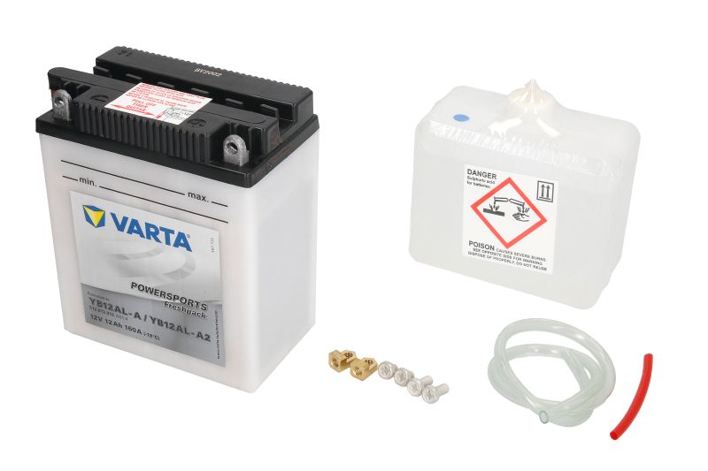 VARTA battery APRILIA ATLANTIC 250I.E, 300, 200 (RAMA SPC), 200 (RAMA SPE), 125, 250, 200 (RAMA SPA) 03-12, LEONARDO 125, 125ST, 300, 150, 250 96-06, PEGASO 650 (CUBE), IE (GARDA), (GARDA), IE, IE (TUSCANY TIBET RAID), (STRADA) 92-04, SCARABEO 150, 125 99