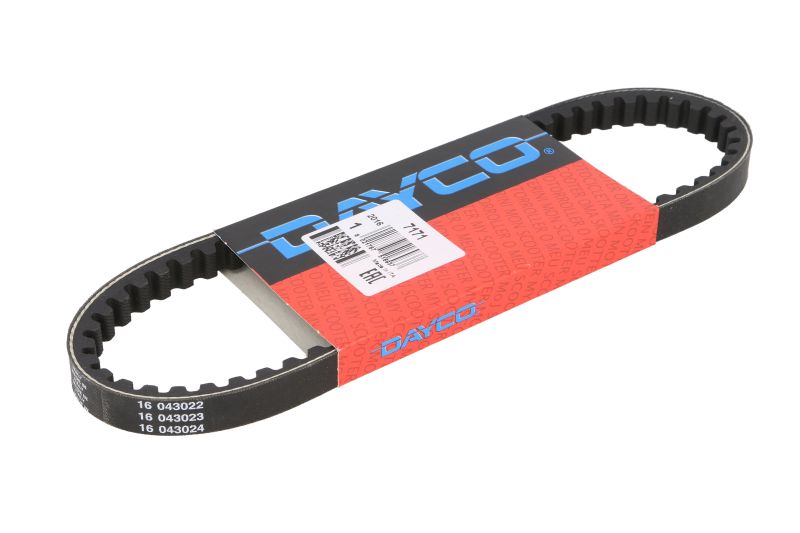 Levně DAYCO hnací klínový řemen, variomatik DAELIM MESSAGE 50 98, SE 50 CORDI 04-09, TAPO 50 99-00, HONDA GP 50 (DIO) 91, ZX 50 (DIO) 95 (B004E6G28K, 7171,