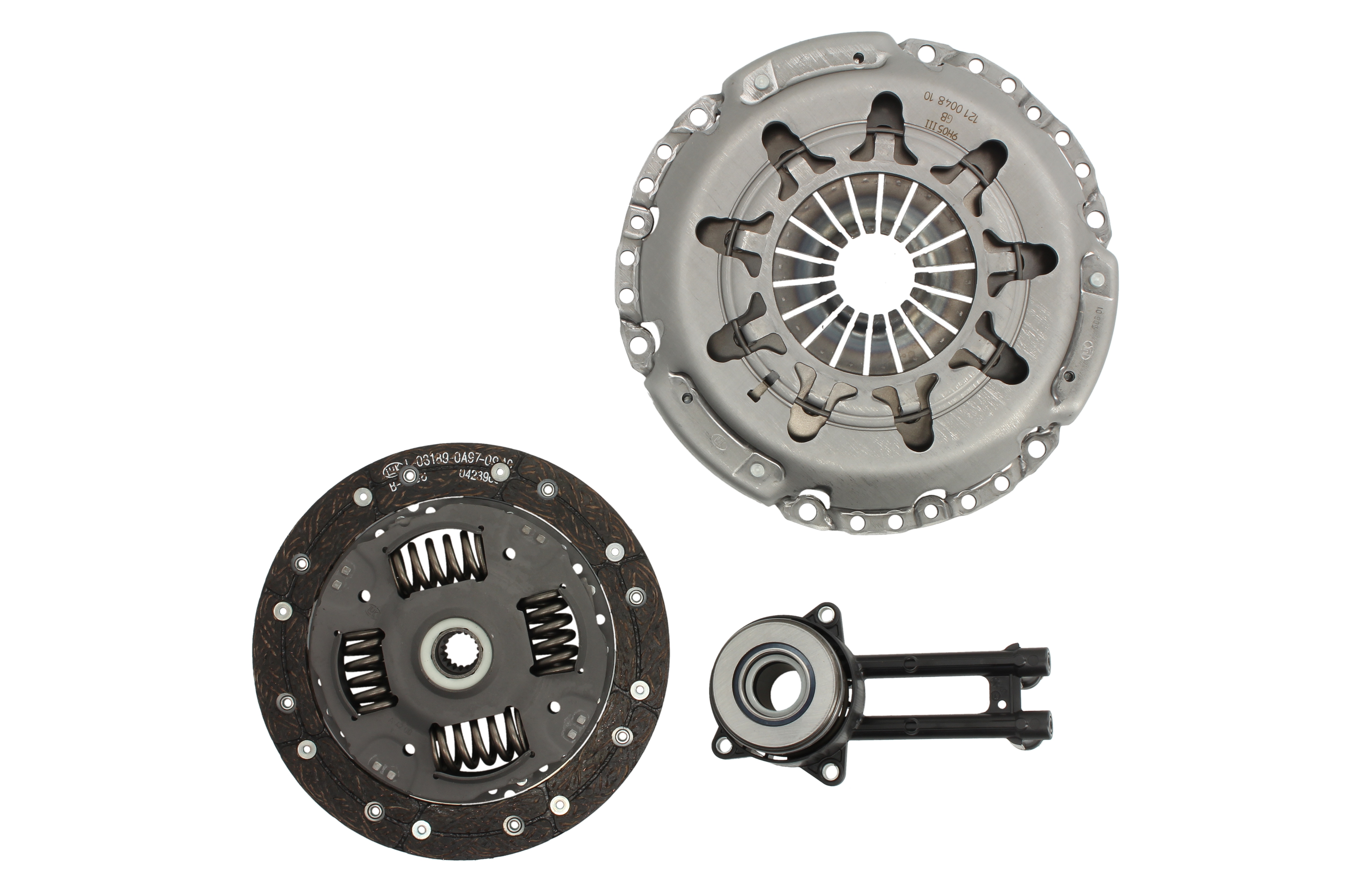 Комплект зчеплення з гідравлічним підшипником FORD FIESTA V, FUSION, MAZDA 2 1.4D 11.01-12.12