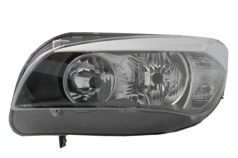 Far fata Stanga (H7, electric, fara motoras, culoare insert: negru) potrivit BMW X1 (E84)
