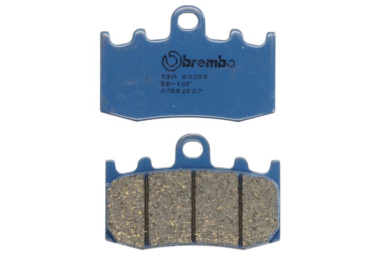 BREMBO sada brzdových destiček, kotoučová brzda BMW K 75, 1200LT, 1200GT, 1200R, 1200RS, 1200S 91-06, R 1100S, 1150RT, 1100S INTEGRAL ABS, 1150RS, 850RT, 1200R 00-12 (07BB26SC, 2P329ST)