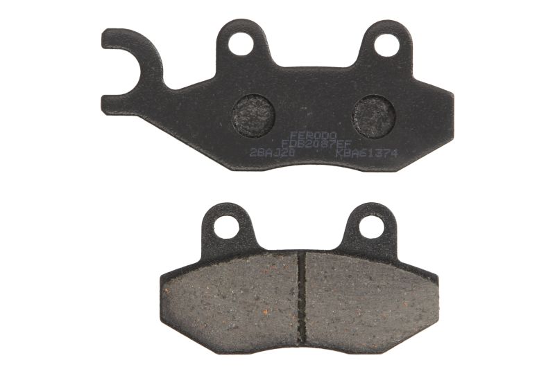 FERODO sada brzdových destiček, kotoučová brzda HONDA NSR 75 FII, R 92-00, KYMCO ACTIVE 125, 110, 50 04-05, AGILITY 200I R16, 125 (CITY R16), 150 R16