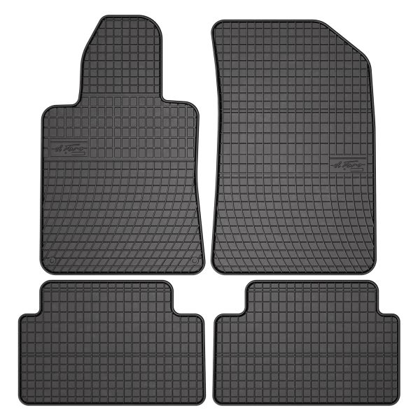 Set Covorase Auto Si Tavita Portbagaj PEUGEOT 508 I (8D_) din 2010-2018, Cauciuc, Protectie Porbagaj, 4x Stickere auto cu PEUGEOT